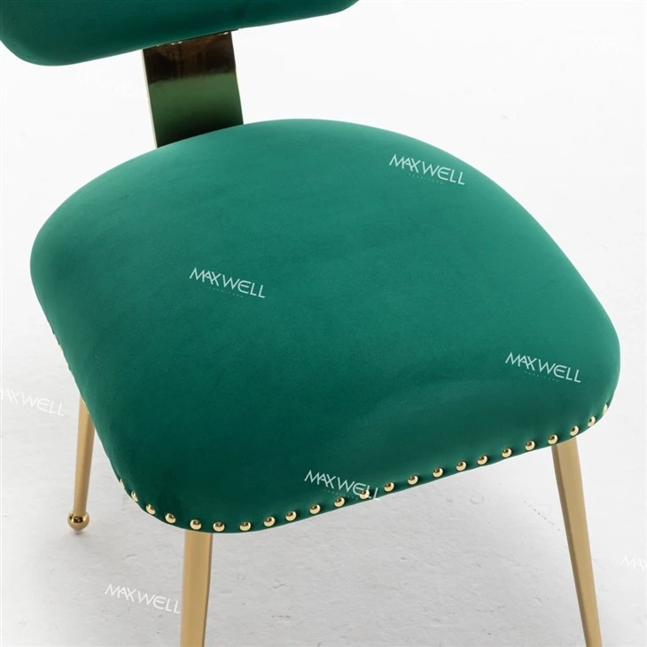 Shiny Gold Velvet Wedding Chair suppliers